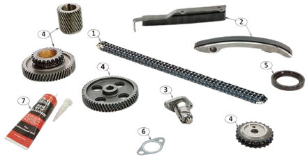 Mitsubishi Distributiekettingset TCK53