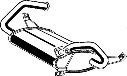 Mitsubishi Einddemper 26015