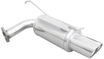 Mitsubishi InoxCar uitlaat passend voor Mitsubishi Lancer EVO IX 2.0 16V 280pk 2006-2008 Ø 63 1x110mm X- IXMILA06XR11