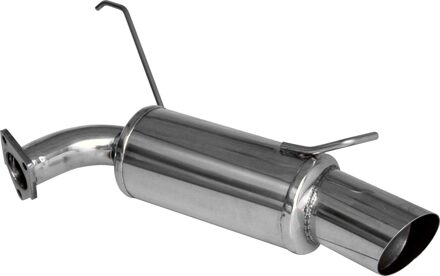 Mitsubishi InoxCar uitlaat passend voor Mitsubishi Lancer EVO VIII 2004- 102mm Racing IXMILA02102R