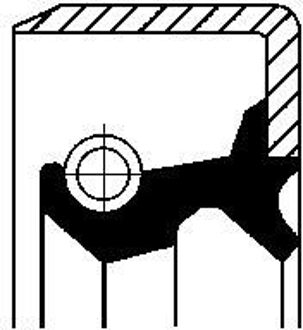 Mitsubishi Keerring, differentieel 19019542B