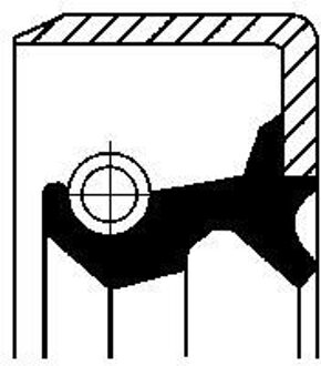 Mitsubishi Keerring, differentieel 19034928B