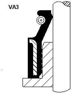 Mitsubishi Klepsteelpakking 19027864