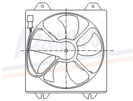Mitsubishi Koelventilator 85530
