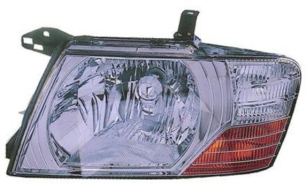 Mitsubishi KOPLAMP LINKS MET KNIPPERLICHT +Elect.Reg. CHROME