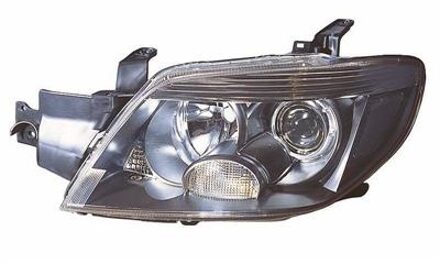 Mitsubishi KOPLAMP LINKS ZWART vanaf 6/'04