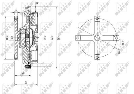 Mitsubishi Koppeling, radiateurventilator 49632
