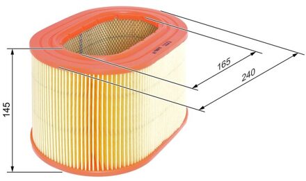 Mitsubishi Luchtfilter S0557