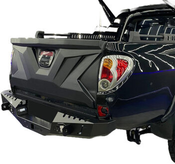 Mitsubishi Oneway Achterklepcover passend voor Mitsubishi L200 Triton 4 2010-2014 - Matzwart OWTC07006