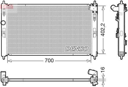 Mitsubishi Radiateur DRM45050
