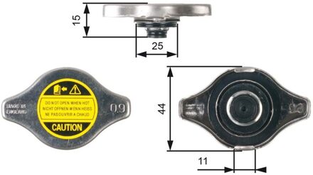 Mitsubishi Radiateurdop