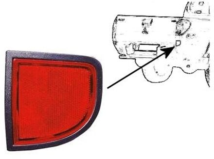 Mitsubishi Reflector Rechts
