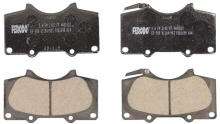 Mitsubishi Remblokken set FDB1698