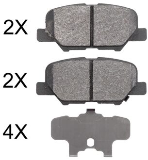 Mitsubishi Remblokken set