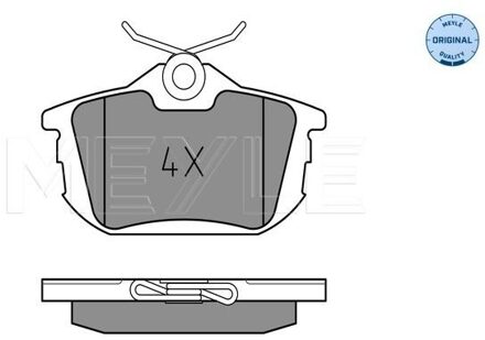 Mitsubishi Remblokkenset, schijfrem 0252186115