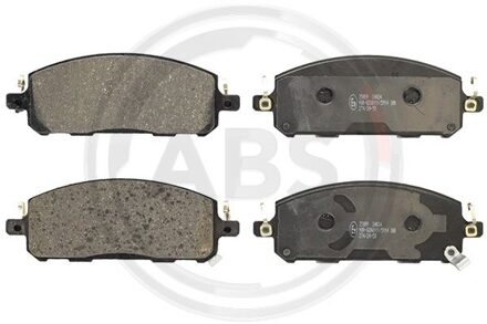 Mitsubishi Remblokkenset, schijfrem 35009