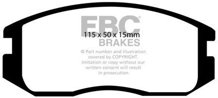 Mitsubishi Remblokkenset, schijfrem DP941