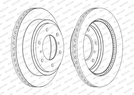 Mitsubishi Remschijf DDF1385C