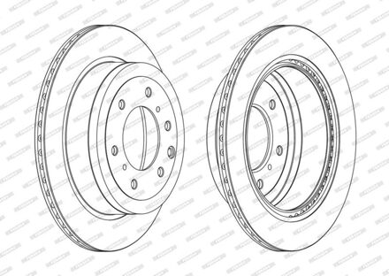 Mitsubishi Remschijf DDF1965C