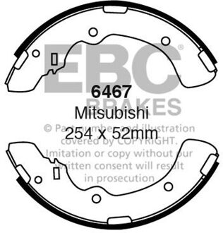 Mitsubishi Remschoenset 6467