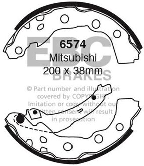 Mitsubishi Remschoenset 6574
