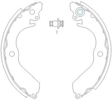 Mitsubishi Remschoenset KBS6411