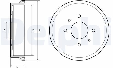 Mitsubishi Remtrommel BF604