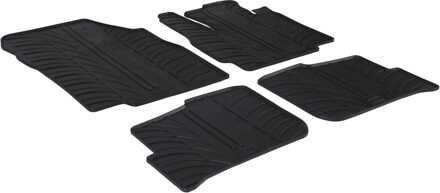 Mitsubishi Rubbermatten passend voor Mitsubishi Space Star 2014- (T profiel 4-delig + montageclips)