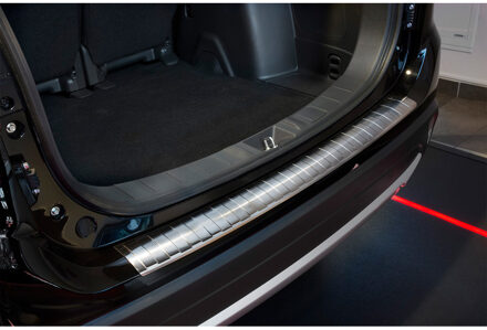 Mitsubishi RVS Achterbumperprotector passend voor Mitsubishi Outlander 2015- 'Ribs'