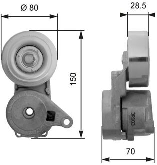 Mitsubishi Spanrol, Poly V-riem DriveAlign® T38413