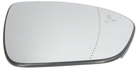 Mitsubishi Spiegelglas, buitenspiegel 6102092345313P