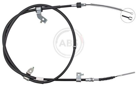 Mitsubishi Trekkabel, parkeerrem K10172