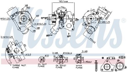 Mitsubishi Turbocharger ** FIRST FIT ** 93636