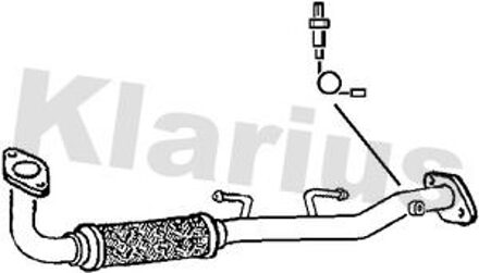 Mitsubishi Uitlaatpijp 301389