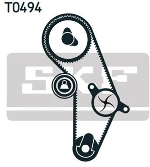 Mitsubishi Waterpomp + distributieriem set VKMC95626