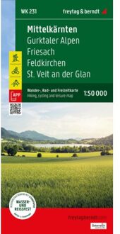 Mittelkärnten, Wander-, Rad- Und Freizeitkarte 1:50.000, Freytag & Berndt, Wk 231 - Freytag &