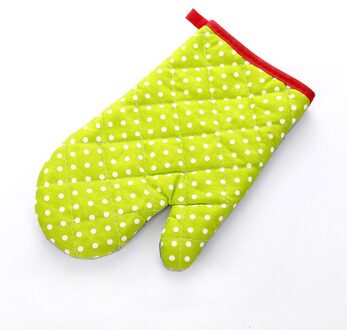 Mitten Magnetron Handschoen Katoen Geïsoleerde Bakken Hittebestendige Handschoenen Ovenwanten Terylene Antislip Leuke Keuken Tool 1 stuks A2 1stk