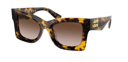 Miu Miu Stijlvolle zonnebril Vau6S1 Miu Miu , Multicolor , Dames - 51 MM