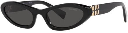 Miu Miu Sunglasses Miu Miu , Black , Dames - 54 MM