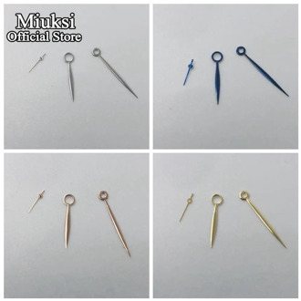 Miuksi silver /blue/rose gold/ gold watch hands fit ETA 6497 6498 or Sea gull ST3600 ST3620 series movement