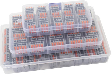 Mixed Boxed fast wire Connector PCT-212/213/214/215/218/222 SPL-2 3 Compact Wiring Connector Conductor Terminal Block