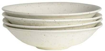 Mixed Ceramics Pastaborden 4st. - Ø 22 cm - Crème