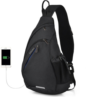 Mixi Men Sling Backpack One Shoulder Bag Boys Student School Bag University Work Travel Versatile 2020 Fashion New Design M5225