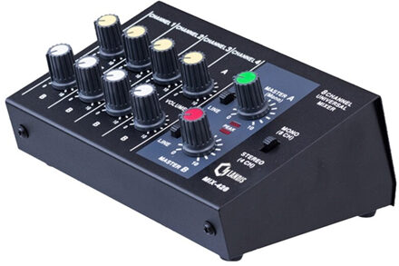 Mixing Console 8 Kanaals Panel Karaoke Microfoon Sound Mixer Digitale Aanpassen Stereo Us Plug