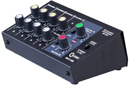 Mixing Console 8 Kanaals Panel Muzikale Microfoon Sound Mixer Digitale Aanpassen Stereo Us Plug