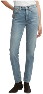 Mizuki AB Slim-Fit Jeans Denham The Jeanmaker , Blue , Dames - W25 L32,W29 L32,W27 L32,W31 L32,W30 L32,W32 L32,W28 L32