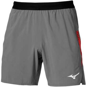Mizuno 7in Amplify Shorts Heren-lichtgrijs - S,M,L,XL,XXL