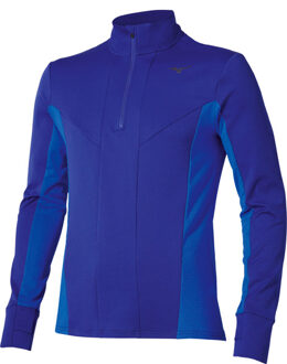 Mizuno Active Alpha 1/2-Zip Longsleeve Heren blauw - 2XL