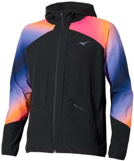 Mizuno Active Alpha Hodded Hardloopjas Heren-oranje - XL