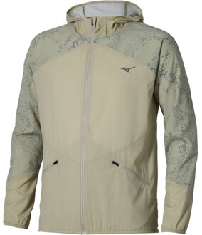 Mizuno Active Alpha Hodded Jack Heren beige - S